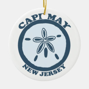 Cape May. Ceramic Tree Decoration