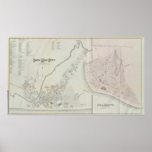 Cape May City and Sea Grove, New Jersey Poster