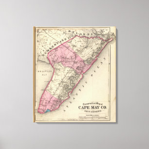 Cape May County, NJ Canvas Print