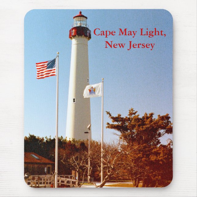 Cape May Light, New Jersey Mousepad (Front)
