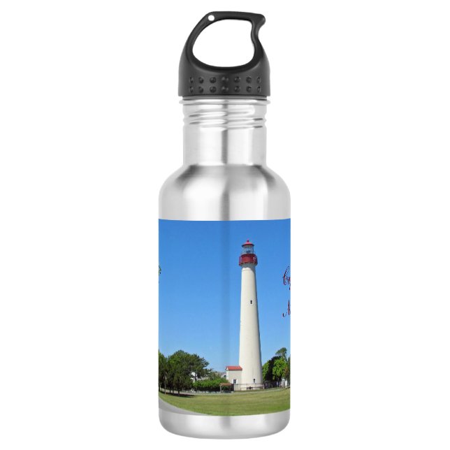 Cape May Lighthouse 532 Ml Water Bottle (Front)