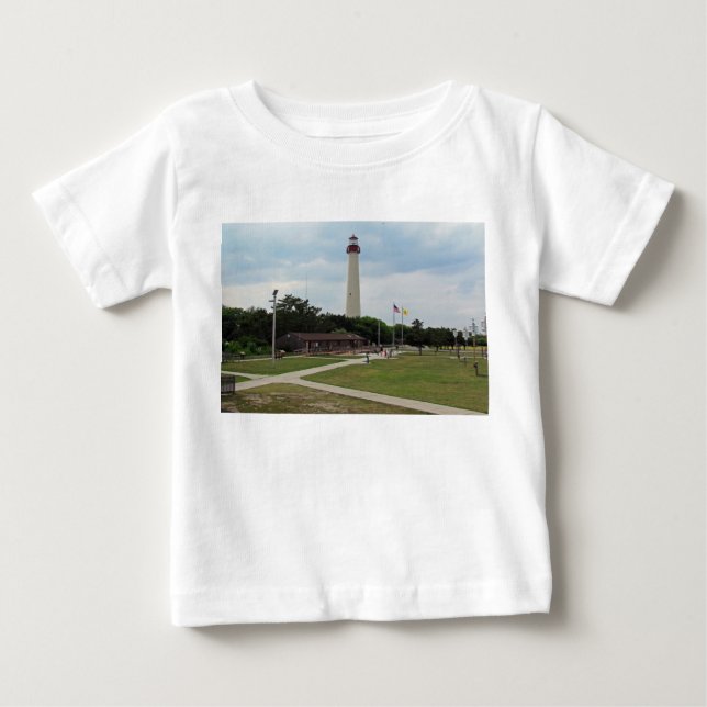 Cape May Lighthouse Baby T-Shirt (Front)