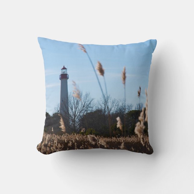 Cape May lighthouse Cushion (Front)
