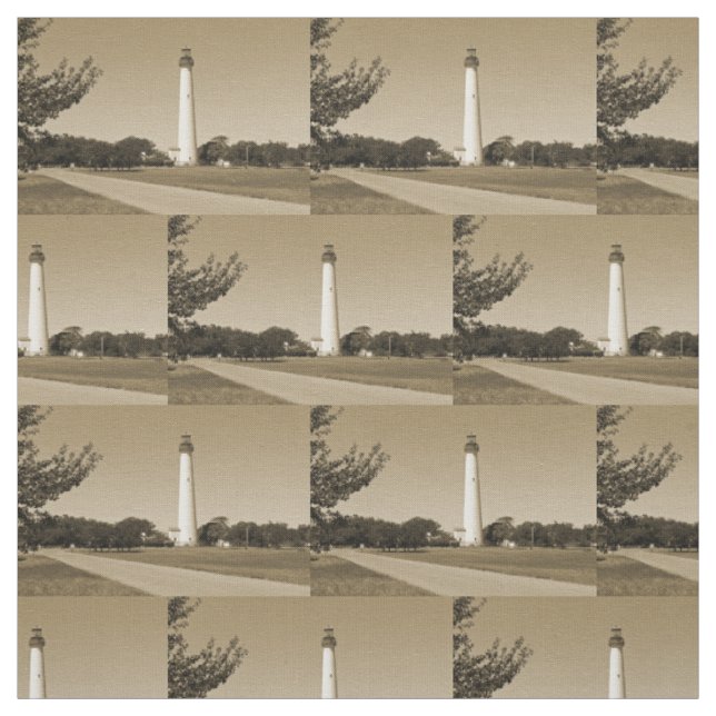 Cape May Lighthouse Fabric (Swatch)