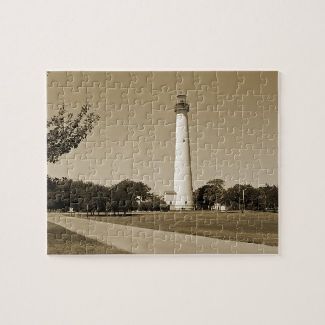 Cape May Lighthouse Jigsaw Puzzle (Horizontal)