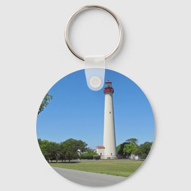 Cape May Lighthouse Key Ring (Front)