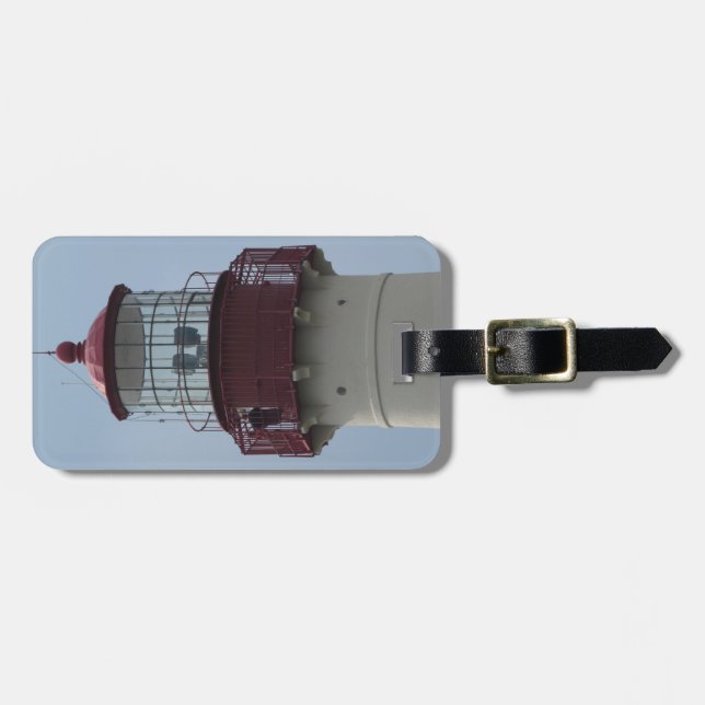 Cape May Lighthouse Luggage Tag (Front Horizontal)
