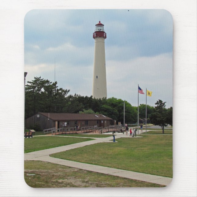 Cape May Lighthouse Mouse Mat (Front)