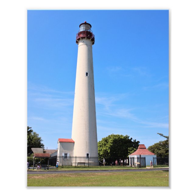 Cape May Lighthouse, New Jersey Photo Print (Front)