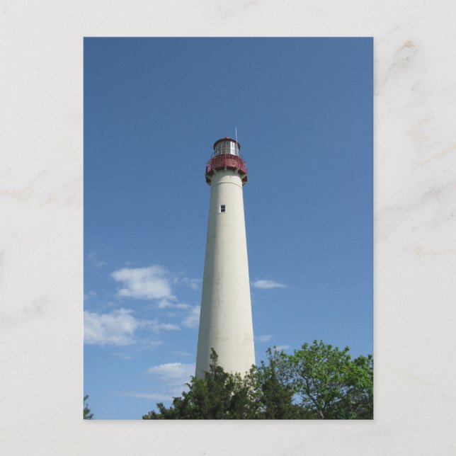 Cape May Lighthouse New Jersey Postcard (Front)