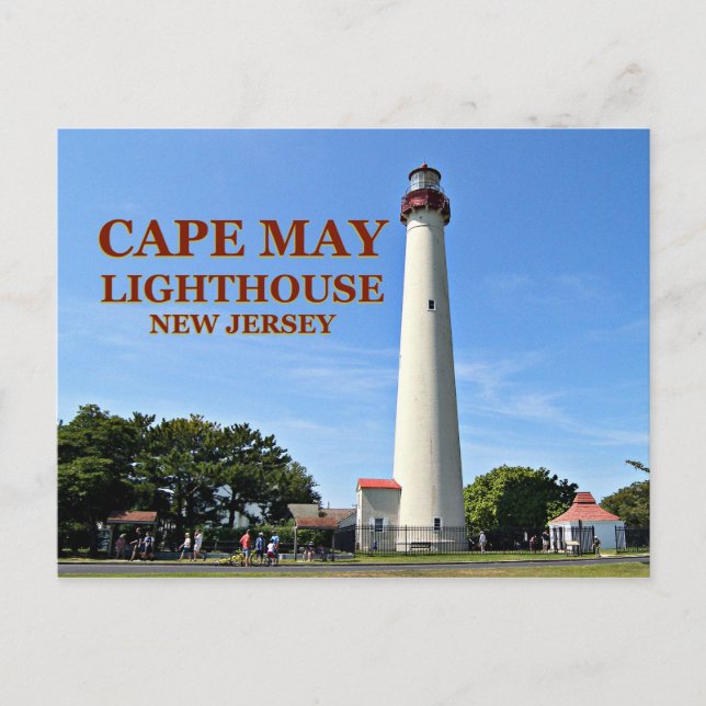 Cape May Lighthouse, New Jersey Postcard (Front)