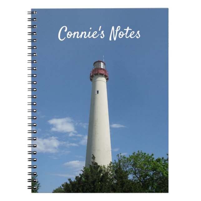 Cape May Lighthouse New Jersey Writing Journal (Front)