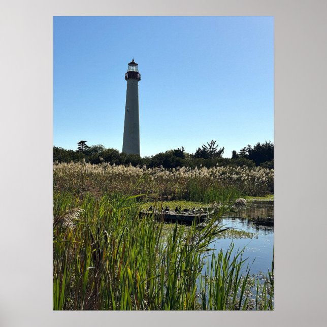 Cape May Lighthouse Photo Poster  (Front)