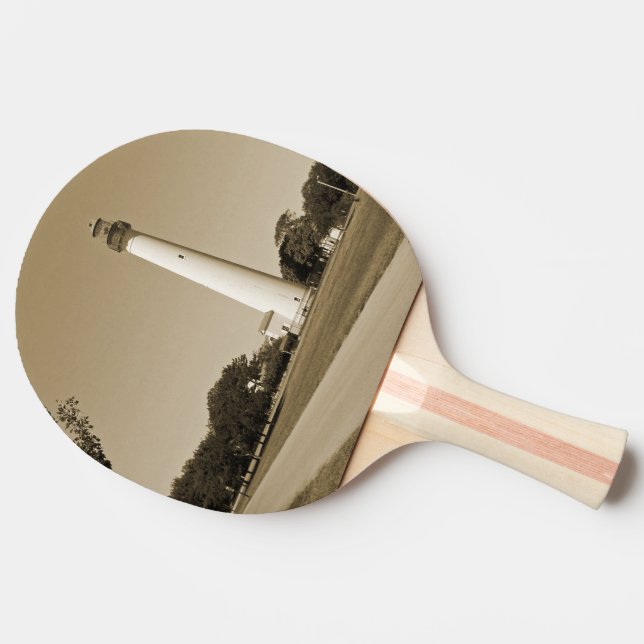 Cape May Lighthouse Ping Pong Paddle (Side)