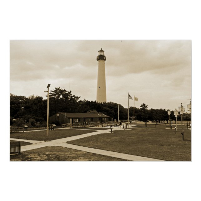 Cape May Lighthouse Poster (Front)