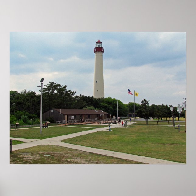 Cape May Lighthouse Poster (Front)
