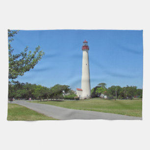 Cape May Lighthouse Tea Towel