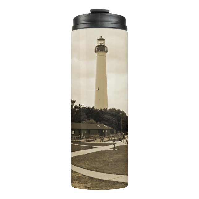 Cape May Lighthouse Thermal Tumbler (Front)