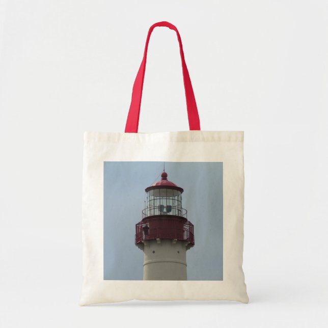 Cape May Lighthouse Tote Bag (Front)