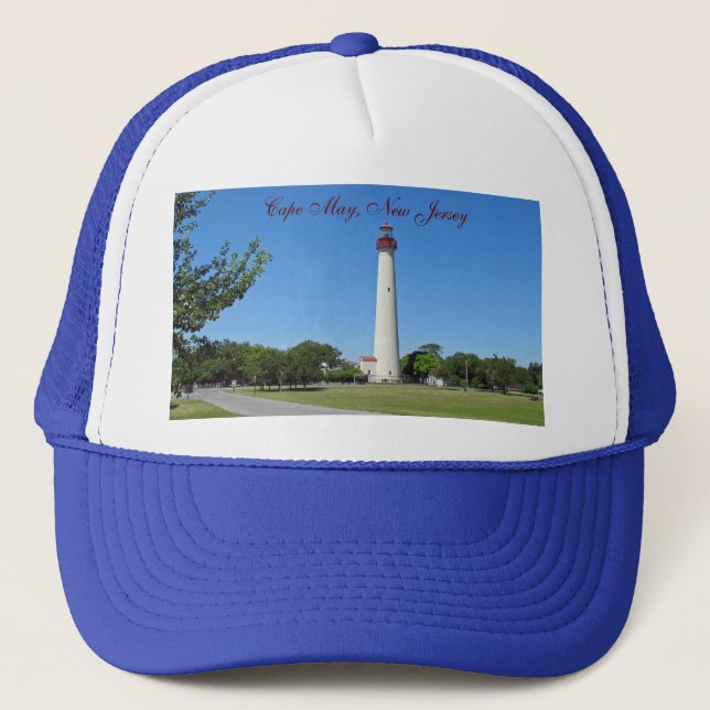 Cape May Lighthouse Trucker Hat (Front)