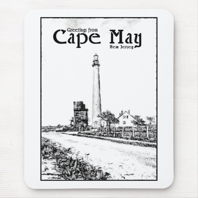 Cape May Mouse Mat (Front)