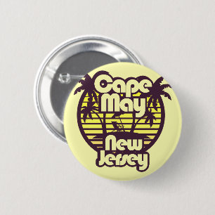 Cape May,New Jersey 6 Cm Round Badge