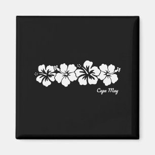Cape May New Jersey Nj Hibiscus Flower Souvenir Me Magnet