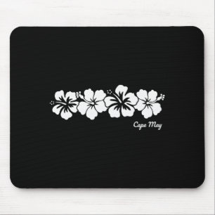 Cape May New Jersey Nj Hibiscus Flower Souvenir Me Mouse Mat
