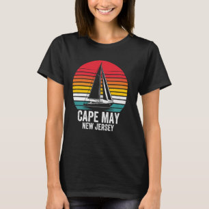 Cape May New Jersey, Sailing Cape May, Sailboat Ca T-Shirt