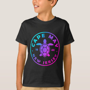 Cape May New Jersey Sea Turtle Tie Dye Vacation T-Shirt