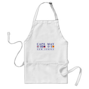 Cape May New Jersey Standard Apron