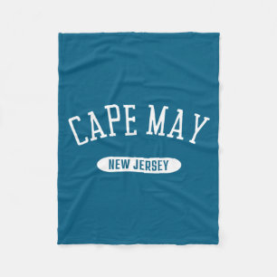 Cape May Nj Clic Cape May New Jersey Fleece Blanket