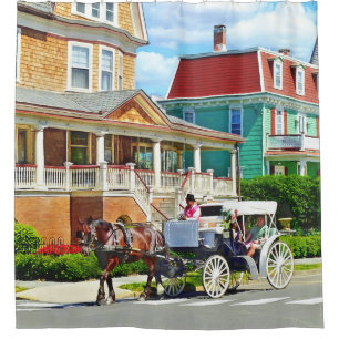 Cape May NJ – Horse Drawn Carriage Shower Curtain
