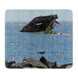 Cape May Shipwreck Cutting Board