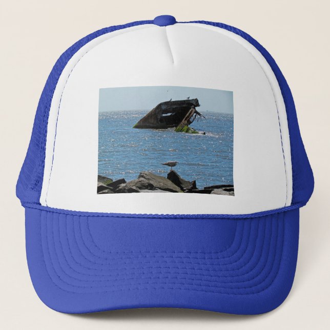 Cape May Shipwreck Trucker Hat (Front)