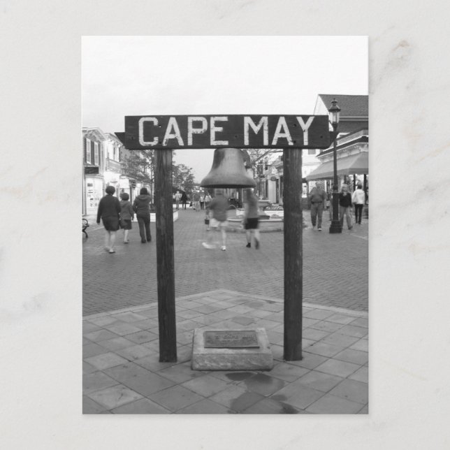 Cape May * Sign Postcard (Front)