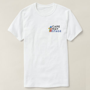 Cape May Stage ART Logos T-Shirt in White