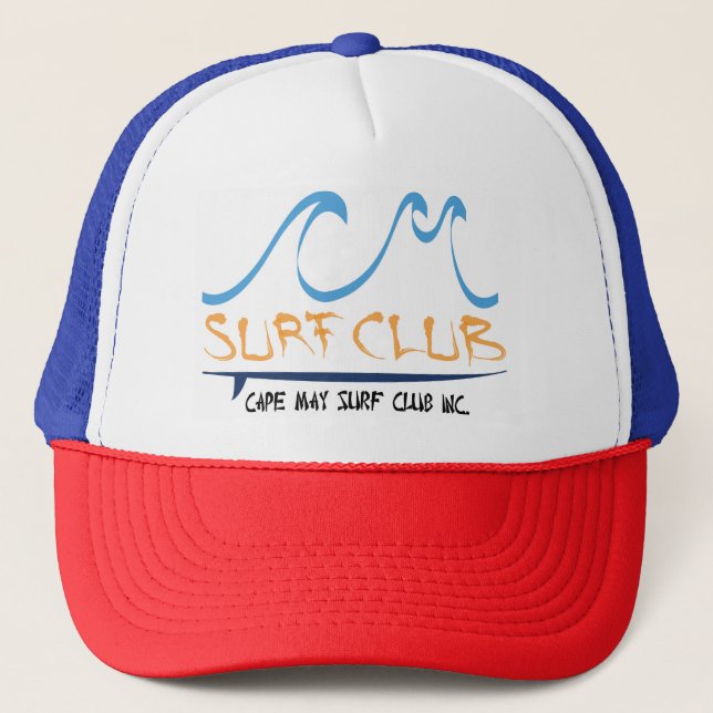 Cape May Surf Club Trucker Hat (Front)