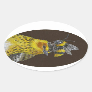 Cape May warbler stickers