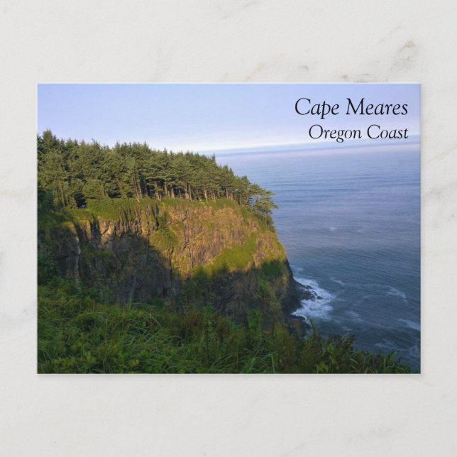 Cape Meares, Oregon Coast Postcard (Front)