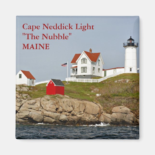 Cape Neddick Light, Maine Magnet (Front)
