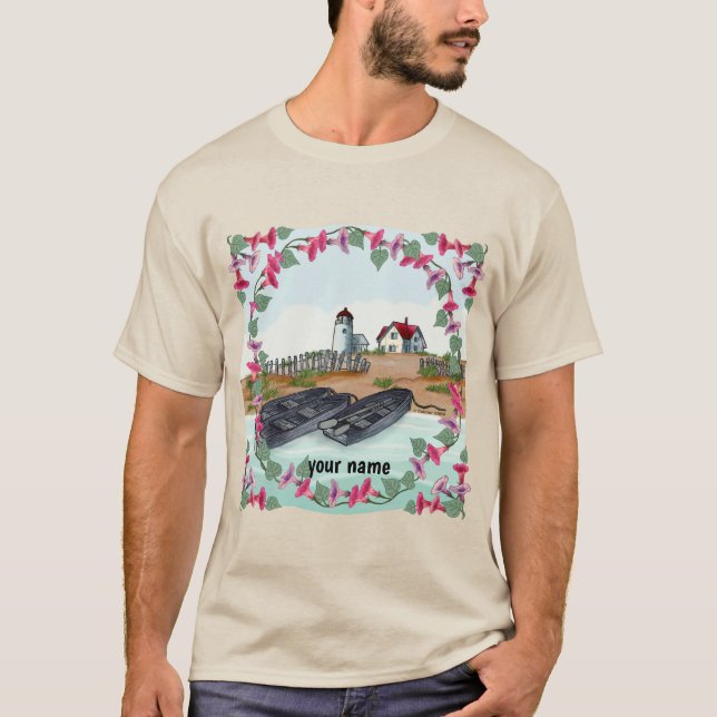 Cape Neddick Lighthouse T-Shirt (Front)