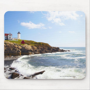 Cape Neddick 'Nubble' Lighthouse in Maine Mouse Mat