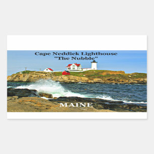 Cape Neddick, "the Nubble", Lighthouse Stickers
