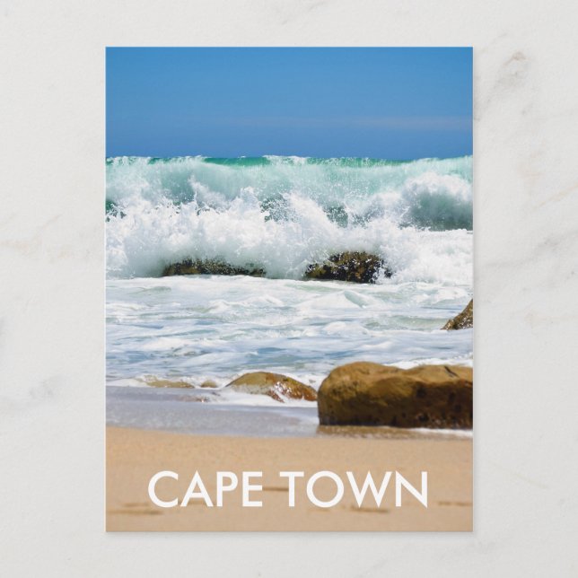 Cape Ocean, CAPE TOWN Postcard (Front)