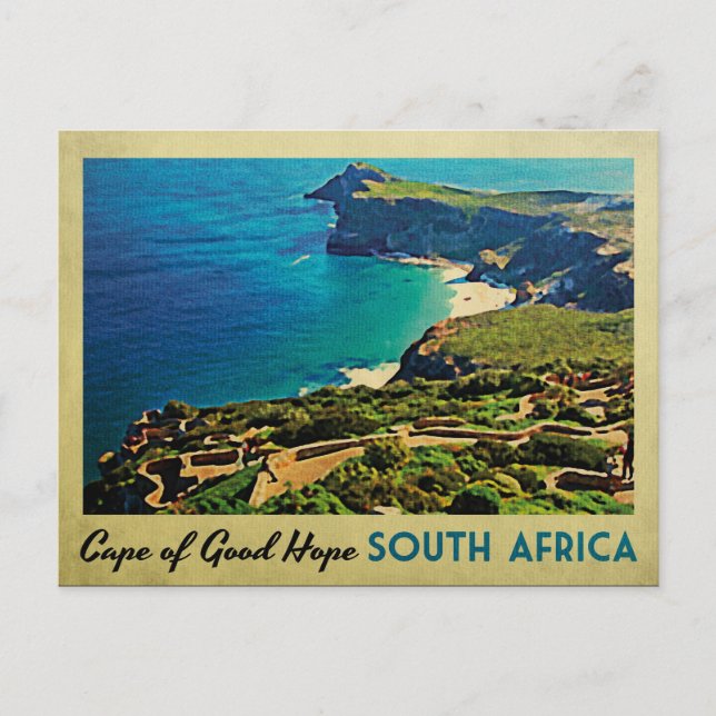 Cape of Good Hope South Africa Postcard (Front)