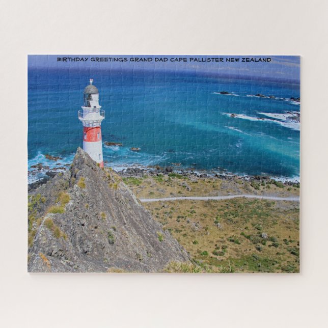 Cape Pallister New Zealand Jigsaw Puzzle (Horizontal)