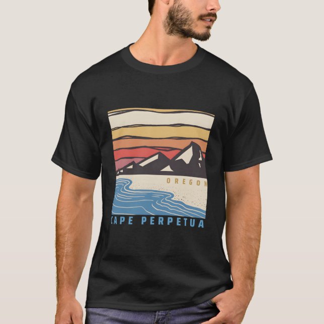 Cape Perpetua Design T-Shirt (Front)