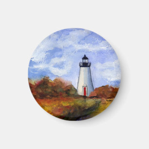 Cape Poge Lighthouse Magnet Gifts