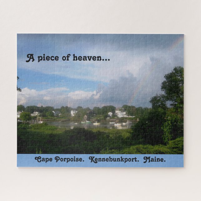 Cape Porpoise Kennebunkport Maine Jigsaw Puzzle (Horizontal)